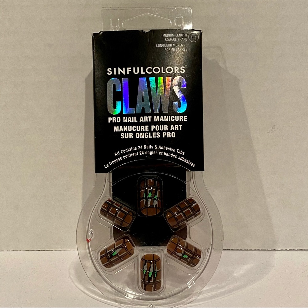 Sinfulcolors CLAWS Manicure Medium Length Square